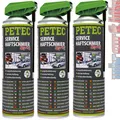 Produktbild: Petec Haftschmierspray Haftschmierfett Service 3x 500ml hochdruckbeständig