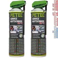 Produktbild: Petec Haftschmierspray Haftschmierfett Service 2x 500ml hochdruckbeständig