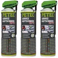 Produktbild: Petec 3x Service-Haftschmier-Spray Haftspray Transparent 500ml