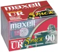 Produktbild: Maxell Audiokassette 90 min 5er Set