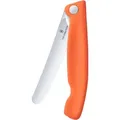 Produktbild: Victorinox Swiss Classic Picnicker 11cm Wellenschliff-Klinge in leuchtendem Orange, verpackt