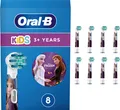 Produktbild: Oral-B Aufsteckbürsten Kids Frozen, extra weiche Borsten, ab 3 Jahren, Design kann variieren, 8 Stück