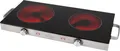 Produktbild: ProfiCook PC-DKP 1211 Infrarot-Doppelkochplatte, 2800 W, stufenlose Temperaturregelung, LED-Kontrollleuchte, inox (501211)