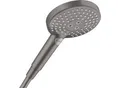 Produktbild: hansgrohe Raindance Select S Handbrause 26531340 9 l/min, DN 15, 3jet, Brausekopf Ø 125 mm, brushed black