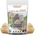 Produktbild: Sheabutter 1kg Unraffiniert A-Grade Handgeknetet Natur Körperbutter GiDeli