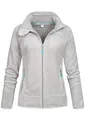 Produktbild: Geographical Norway Upaline Lady - Fleece Fine Frauen Warm Fermetur Zip - Jacke Herbst Winter Frühling Warm Frauen - Long Sleeve Pullover Pelz Weich Komfort Outdoor (Hellgrau XL-Größe 4)
