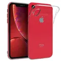 Produktbild: EAZY CASE Hülle kompatibel mit iPhone XR Schutzhülle Silikon, Ultra dünn, Slimcover, Handyhülle, Silikonhülle, Backcover, Durchsichtig, Klar, Transparent