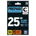 Produktbild: congstar Prepaid ALLNET M | SIM-Karte ohne Vertrag | 5G mit 25 Mbit/s