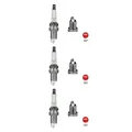 Produktbild: 3x NGK 4291 Zündkerze für Honda Civic V Opel Mazda Chevrolet Ford USA Rover