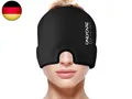 Produktbild: ONLYCARE Migräne Maske, Upgraded Migräne Kühlmaske Schlafmaske Kühlmütze Kühl