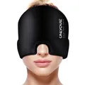 Produktbild: Migräne Maske Kühlgelschiene Lichtblocker 360° ergonomisch für Schmerz lindern