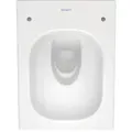 Produktbild: Duravit Design Classics Wand WC Viu Compact 25730900001 37x48cm, 4,5 l, Rimless, Weiß Hochglanz WonderGliss