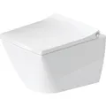 Produktbild: Duravit Wand-WC VIU COMPACT RIMLESS Tiefspüler, 370x480mm weiss WG (25730900001)