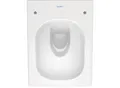 Produktbild: Duravit Design Classics Wand WC Viu Compact 25730900001 37x48cm, 4,5 l, Rimless, Weiß Hochglanz WonderGliss