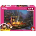 Produktbild: Schmidt Spiele Disney Mickey and Minnie Sweatheart Campfire 200 Teile (200 Teile) (56558)