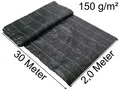 Produktbild: 60 m² Unkraut-flies 2m x 30m Garten-flies Unterboden-gewebe Unkraut-sperre Plane