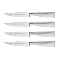 Produktbild: WMF Grand Gourmet Steakmesser Set 4teilig, Made in Germany, 4 Messer geschmiedet, Performance Cut, Spezialklingenstahl, Klinge 13,5 cm