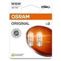 Produktbild: Osram KFZ-Ersatzleuchte 12W W5W T10 Standlicht Glassockellampe Original Spare Part 2825-02B