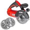 Produktbild: Holzmann Machines DBS125 Doppelblatt-Säge Schnitttiefe (90°) 31mm 1200W
