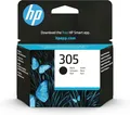 Produktbild: HP 305 Schwarz Original Tintenpatrone, Druckerpatrone für HP DeskJet
