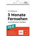 Produktbild: HD-Plus-Verlängerung für 3 Monate inkl. HD+ MultiScreen Fernsehen (flexible Abo, schneller Mail-Versand)