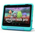 Produktbild: Amazon Fire HD 8 Kids Pro-Tablet 2024, Hello Teal von 6 bis 12 Jahren, 13 Stunden Akkulaufzeit, kindgerechte Hülle, 8-Zoll-HD