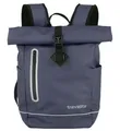Produktbild: Rucksack Canvas Roll-up Handgepäck Laptopfach 15.6 Zoll Blau