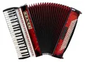 Produktbild: Zupan Juwel IV 120 M Akkordeon Shadow Red