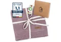 Produktbild: Babydecke Bio Baumwolle 94x72 cm, GOTS & Oeko-Tex 100, Strickdecke Babys, Minky Mooh, Made in Europe