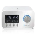 Produktbild: Blaupunkt CLRD 40 Radiowecker DAB+ mit Stromkabel – Digitaler Radio Wecker mit RDS, Funkuhr, dimmbarem LCD-Display, Sleep-Timer, Weckfunktion, UKW, Uhrzeit & Datum, klarer Klang, kompakt & modern