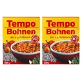 Produktbild: 2er Pack Tempo Bohnen 2 x 225 g 10 Minuten Kochzeit weiße Bohnen Bohnengericht