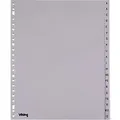Produktbild: Viking A - Z Alphabetische Register DIN A4 Grau 20-teilig PP (Polypropylen) 23 Löcher