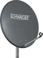Produktbild: Schwaiger SAT Spiegel Stahl 55cm Satellitenschüssel ASTRA HD tauglich anthrazit