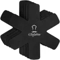 Produktbild: Pfannenschoner Filz - 5er Set - 38 cm - XL Pfannenschutz - Stapelschutz für p...