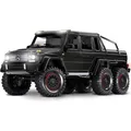 Produktbild: Traxxas CRAWLER TRX-6 1:10 6WD EP RTR MERCEDES G63 AMG 6x6 - BLACK OHNE Ladegerät und OHNE Akku (RTR Ready-to-Run) (TRX88296-4-BLK)