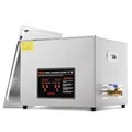 Produktbild: VEVOR Ultraschallreiniger 15 L professionelle 360 W Reinigungsmaschine mit Timer & Heizung, digitaler 40 kHz Ultraschallreiniger mit Korb für Uhrgläser Schmuckhalter Industrieteile Werkzeuge Silber