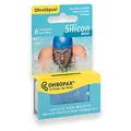 Produktbild: Ohropax Ohrstöpsel SILICON AQUA - Wasserfeste Vor-Ohr-Stöpsel aus hautfreundlichem Silikon - Zum Schutz vor Wasser beim Schwimmen - 6 Stück