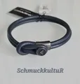 Produktbild: Emporio Armani Armband EGS2214020 Herren Leder Blau Edelstahl