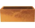 Produktbild: Pflanzkübel Palatino Lotte Corten-Stahl 120 x 40 x 50 cm rostfarben