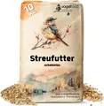 Produktbild: 10 kg Streufutter *SCHALENLOS* Vogelfutter für Wildvögel Winterstreu Ganzjahresfutter