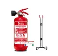 Produktbild: FireLoq® 2L Fettbrandlöscher ABF 8A | 70B | 40F mit Prüfnachweis, Wandhalter und Manometer