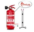 Produktbild: FireLoq® 2L Fettbrandlöscher ABF 8A | 70B | 40F mit Prüfnachweis, Wandhalter