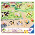 Produktbild: Ravensburger Kinderpuzzle Morgens auf dem Bauernhof, Puzzle, 10 Teile, 03689