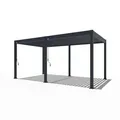 Produktbild: Gardenson Pergola, Metall, 300x255x530 cm, Sonnen- & Sichtschutz, Pavillons & Pergolas, Pergolas