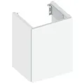 Produktbild: Ke Wtu X-line 33122, 1-trg.,anschl.,li., Weiß/glas Weiß, 460x605x380mm