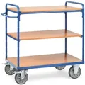 Produktbild: Fetra Etagenwagen Mit 3 Böden Aus Holz 850x500mm Ladefläche