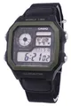 Produktbild: Casio Youth Digital Illuminator Alarm Weltzeit AE1200WHB1BVDF 100M Herrenuhr