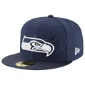 Produktbild: New Era 59Fifty Cap - Platinum Sideline NFL Seattle Seahawks