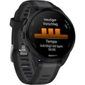 Produktbild: Forerunner 165, Smartwatch schwarz/dunkelgrau, 20 mm, Silikon-Armband