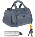 Produktbild: ELEPHANT Sporttasche klein Sport Tasche Reisetasche Trainer S-M 42 cm, 18 Liter Gym Fitness Bag Freizeittasche + Trinkflasche